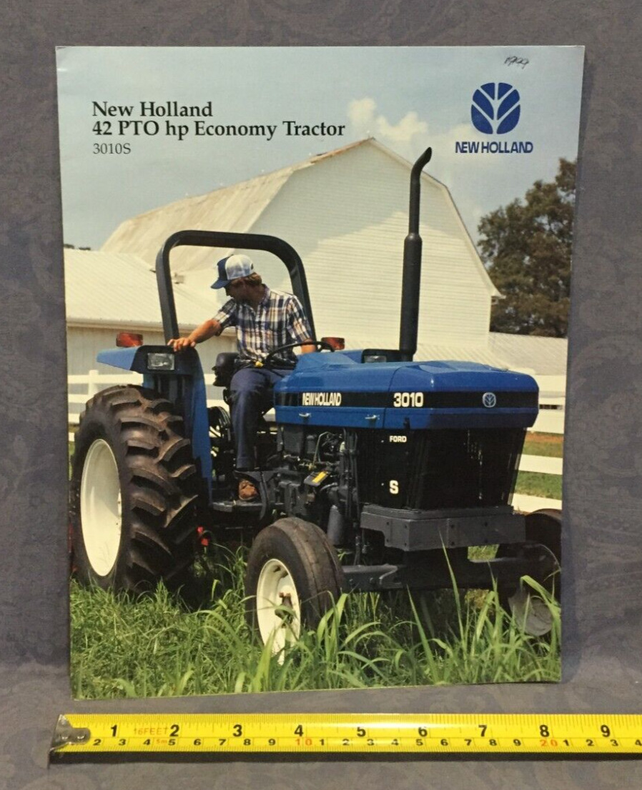 New Holland 42 PTO Hp Economy Tractor Trifold Sales Brochure