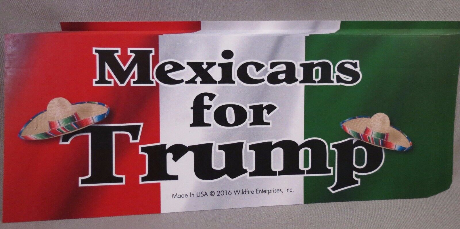 WHOLESALE LOT OF 10 MEXICANS FOR TRUMP STICKERS LATINO HISPANIC Mexico 2020 USA