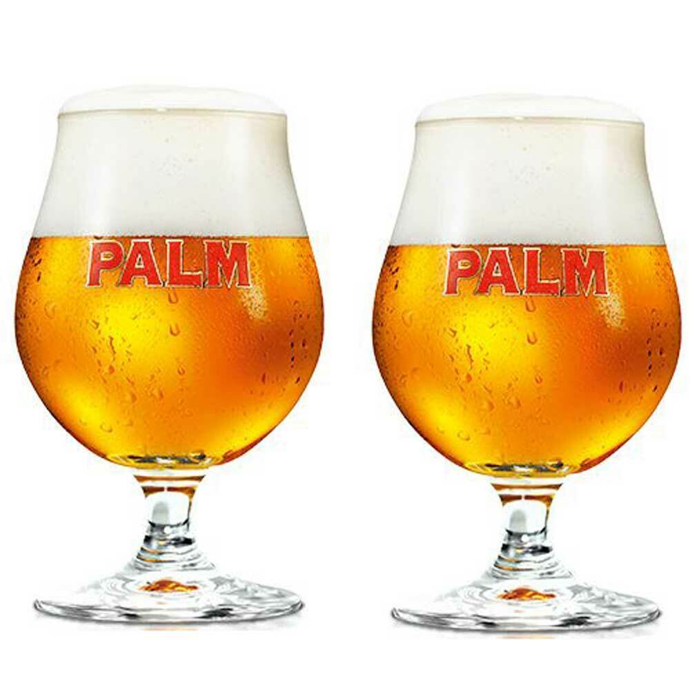 Palm 2 x Belgium Beer Glass - 25 cl