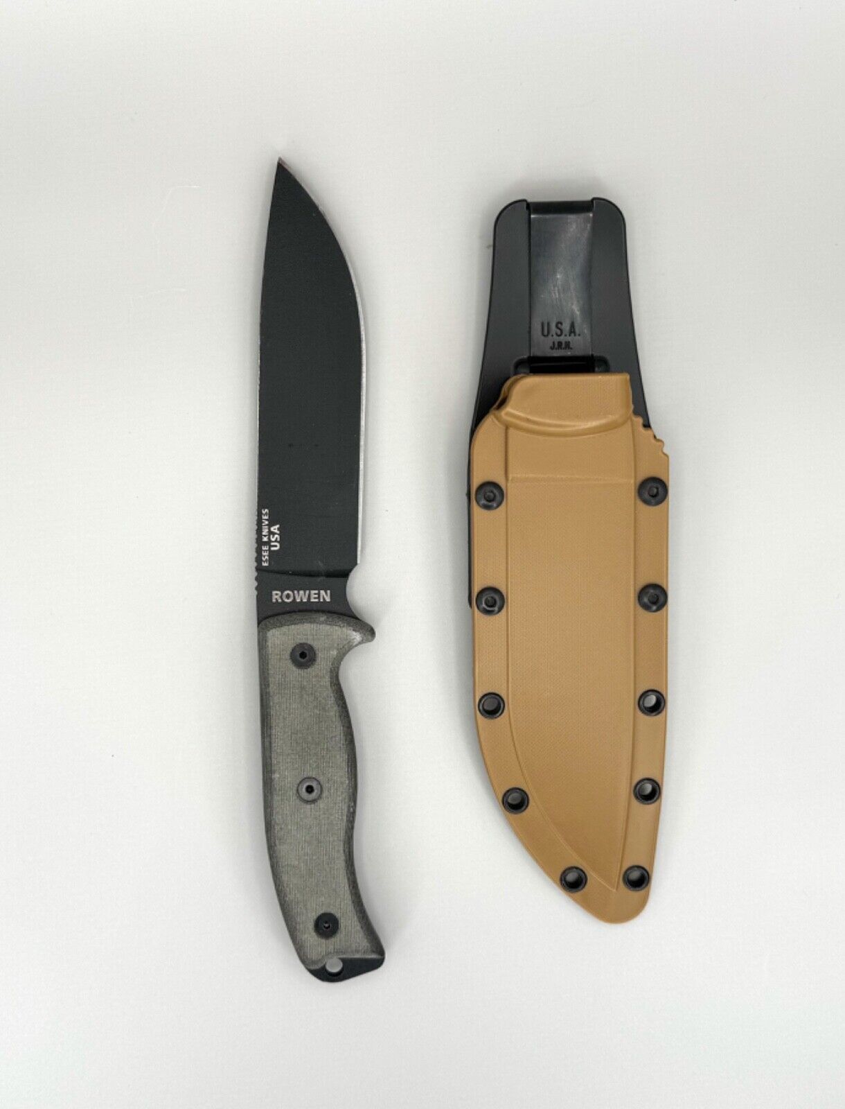 ESEE-6 Fixed Blade Knife Survival Tactical Bushcraft Camping