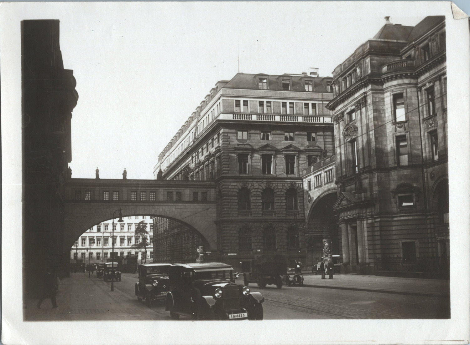 Germany, Berlin, La Deutsche Bank, Vintage Print, 1929 Vintage Print