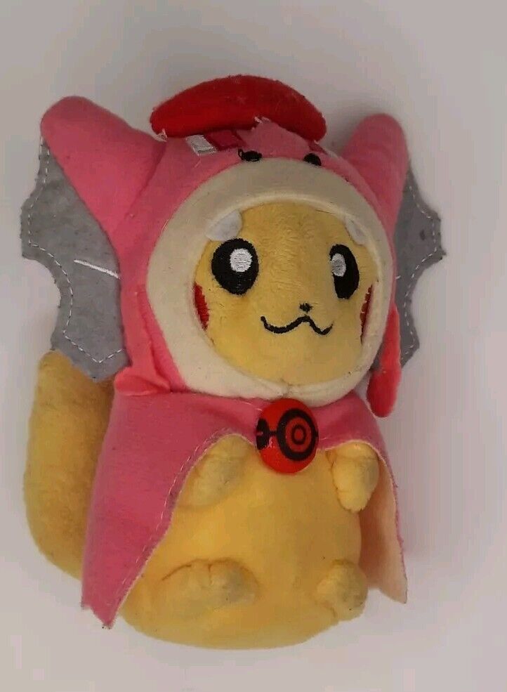 Shiny Red Gyarados Pikachu Poncho Pokemon center Hiroshima Mascot plush Pokémon