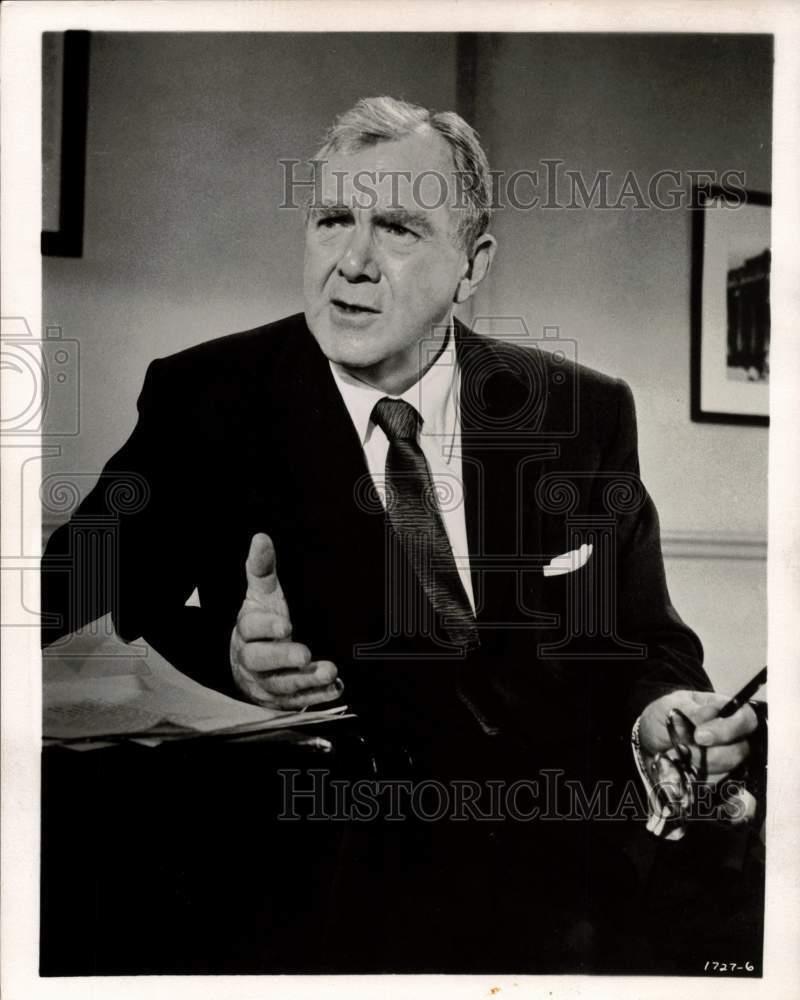1958 Press Photo Actor Thomas Mitchell - lrx84997