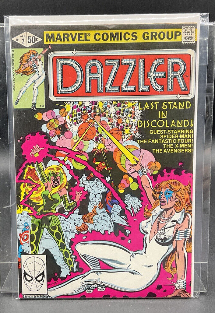 Dazzler #2 1981 marvel Comic Book 