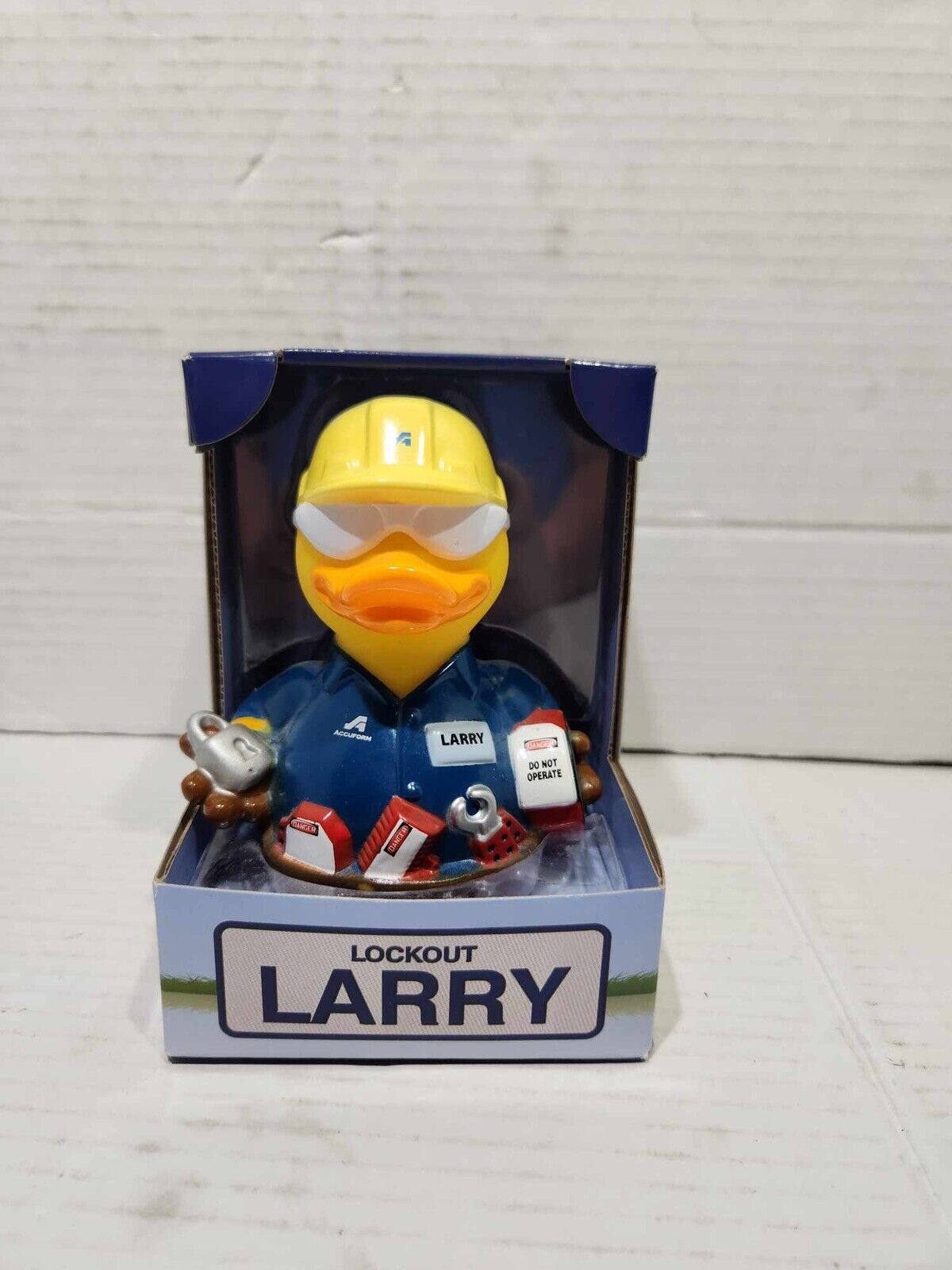 2016 Lockout Larry Limited Edition OSHA Safety Ducks from AccuformNMC No1 of 10 
