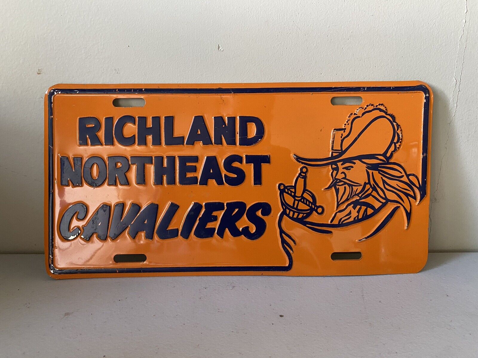 VTG Richland Northeast Cavaliers South Carolina High School License Plate 90s
