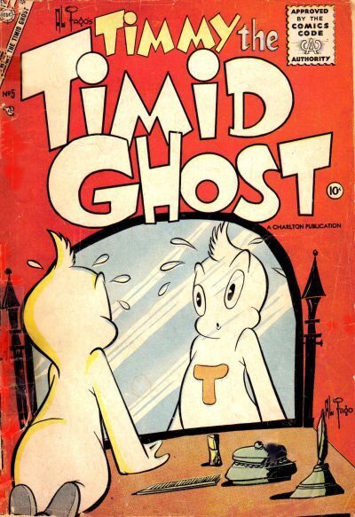 Timmy the Timid Ghost (1st Series) #5 GD; Charlton | low grade - mirror cover -