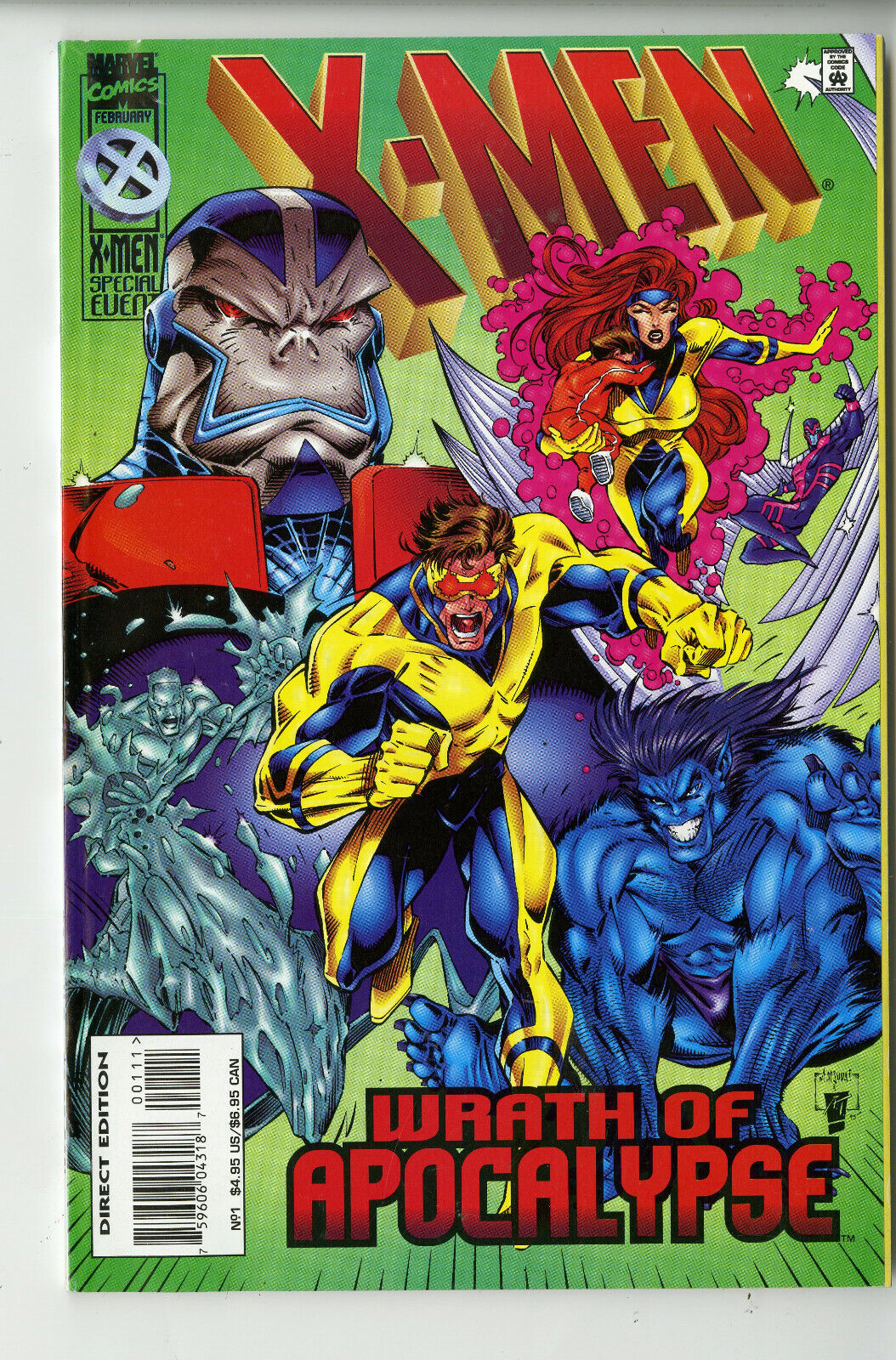 X-Men Wrath Of Apocalypse #1 Marvel