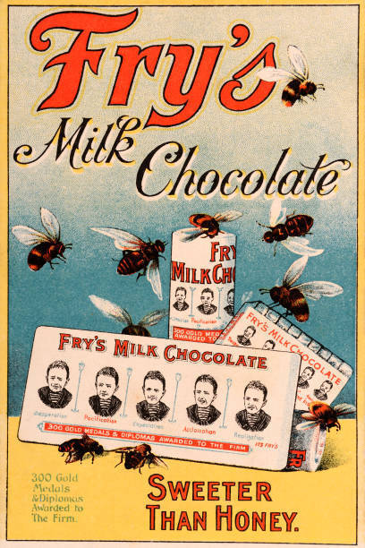 Vintage Illustration Advertising Fry\'S Milk 1920 Advertising OLD PHOTO