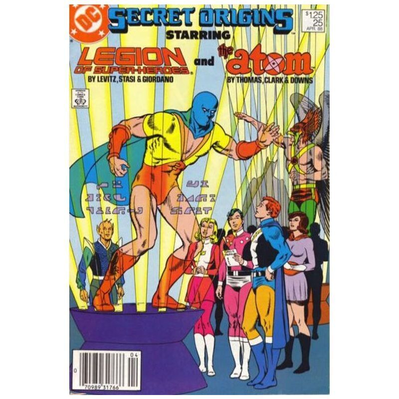Secret Origins #25 Newsstand  - 1986 series DC comics VF [h@