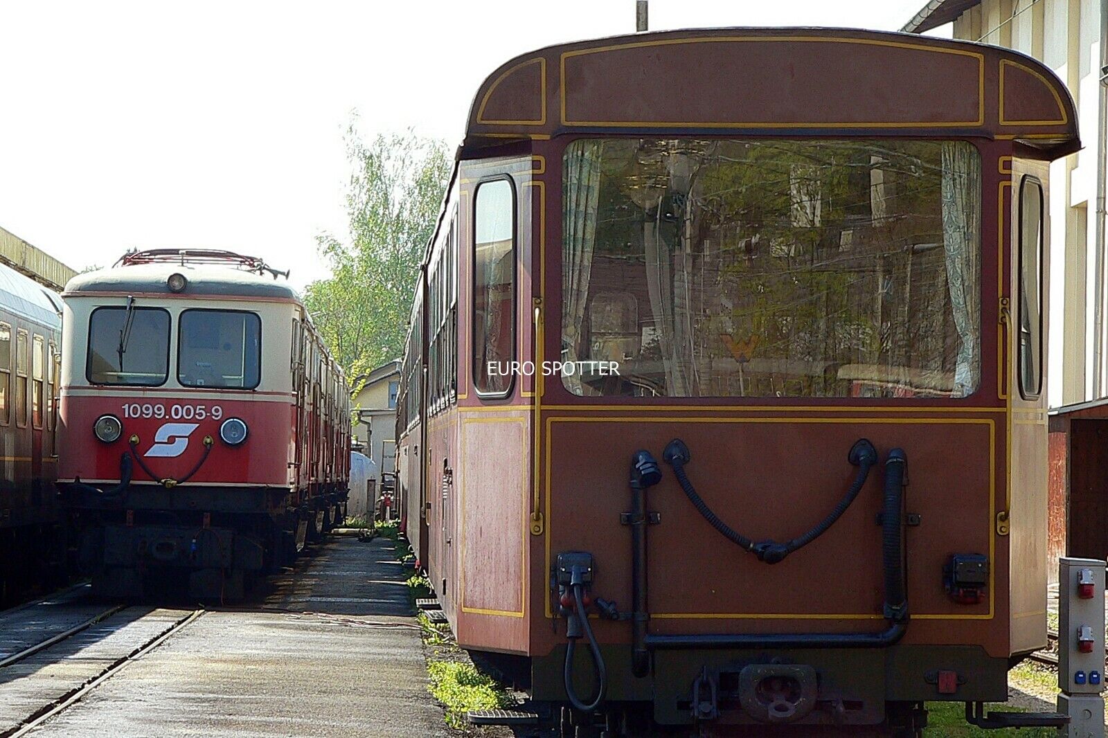 B19P 6x4 Glossy Photo OBB Class 1099 1099005 @ St Polten NG depot
