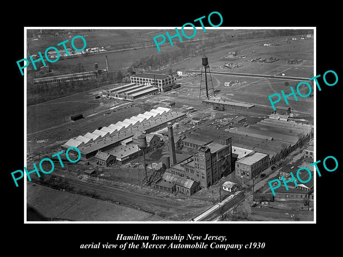 8x6 HISTORIC PHOTO OF HAMILTON TOWNSHIP NEW JERSEY THE MERCER AUTO Co c1930
