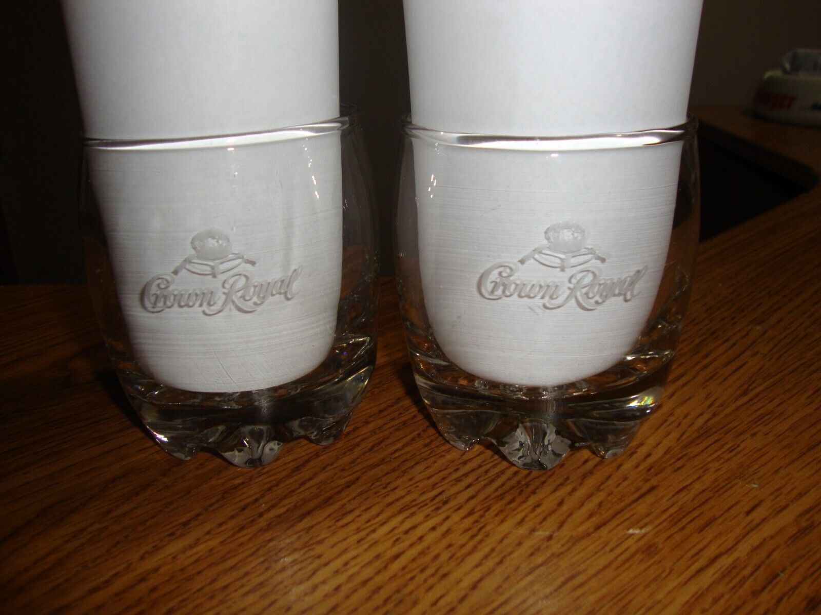 CROWN ROYAL WHISKEY  \'ON THE ROCKS\