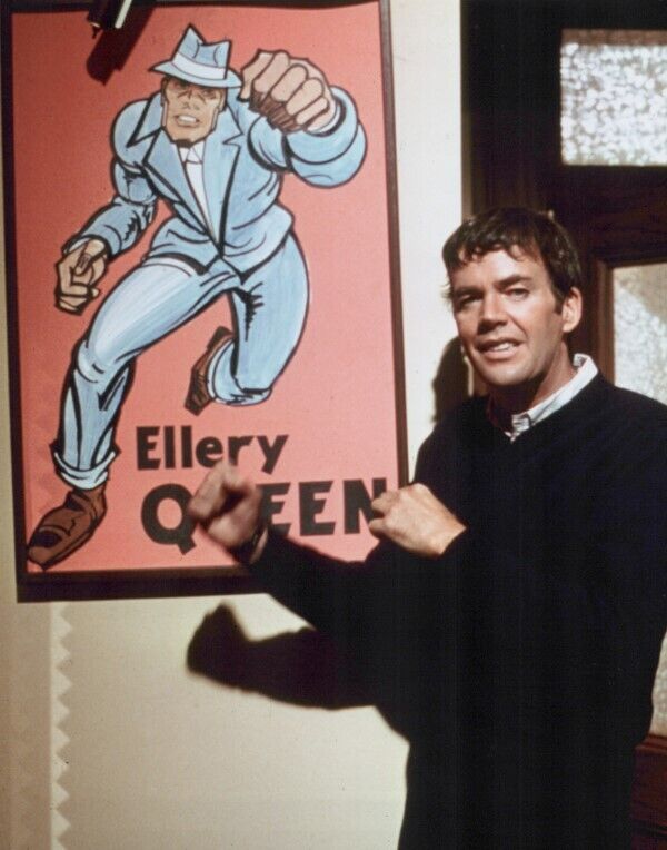 Ellery Queen 1975 TV detective series Jim Hutton in publicity pose 8x10 photo