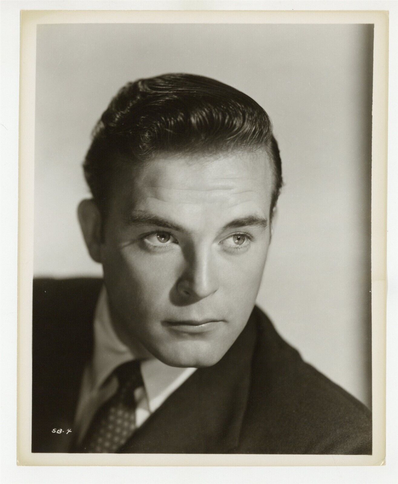 Scott Brady 1959 Original Portrait Photo Handsome Dashing Hunk Actor J9806