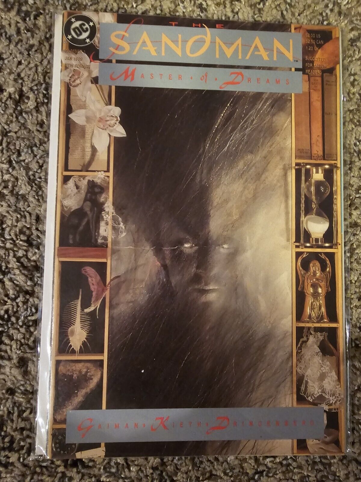 The Sandman #1 1989 NM WHITE PAGES