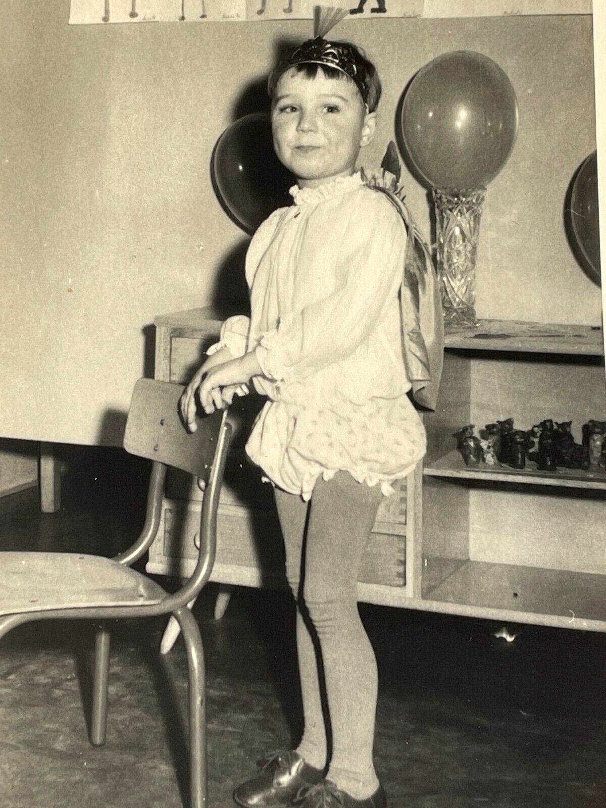 R3 Photograph German Boy Costume 1968 Class School