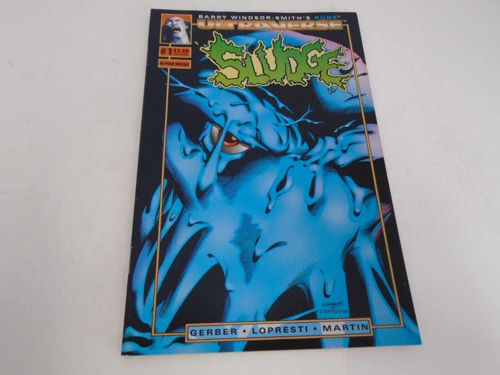 Ultraverse Sludge Vol. 1 #1 Malibu Comics 1993 40 page special