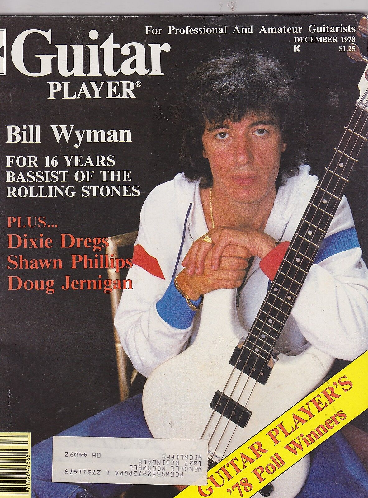 DEC 1978 GUITAR PLAYER vintage music magazine BILL WYMAN