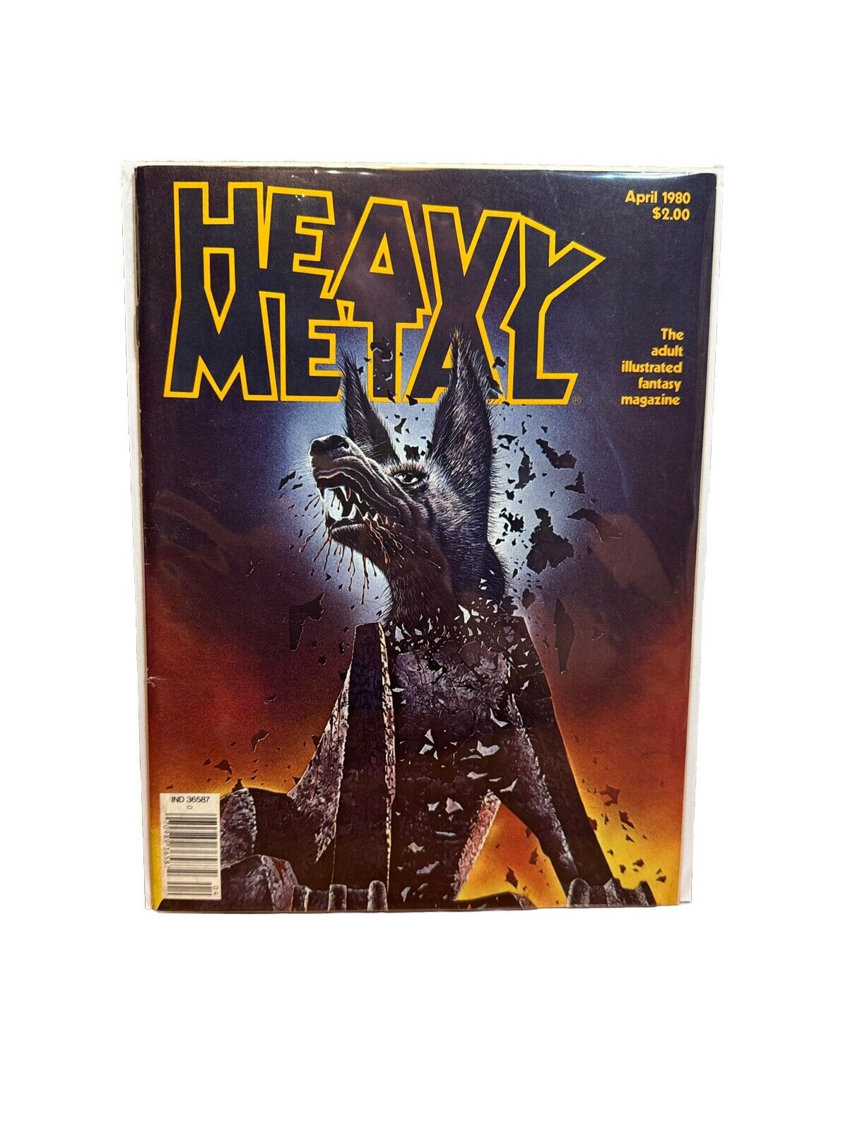 HEAVY METAL #37, VG-, April 1977 1980, Richard Corben, Moebius, more in store