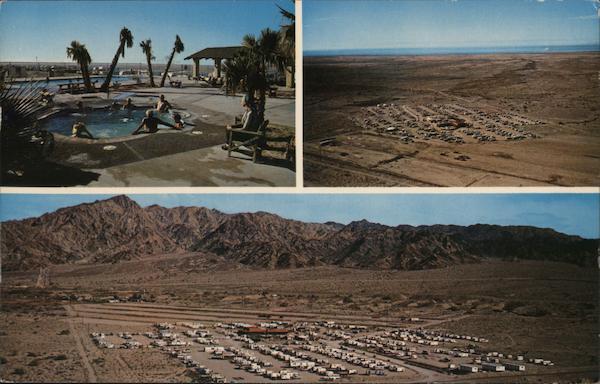 1975 Niland,CA Fountain of Youth Spa Imperial County California Chrome Postcard
