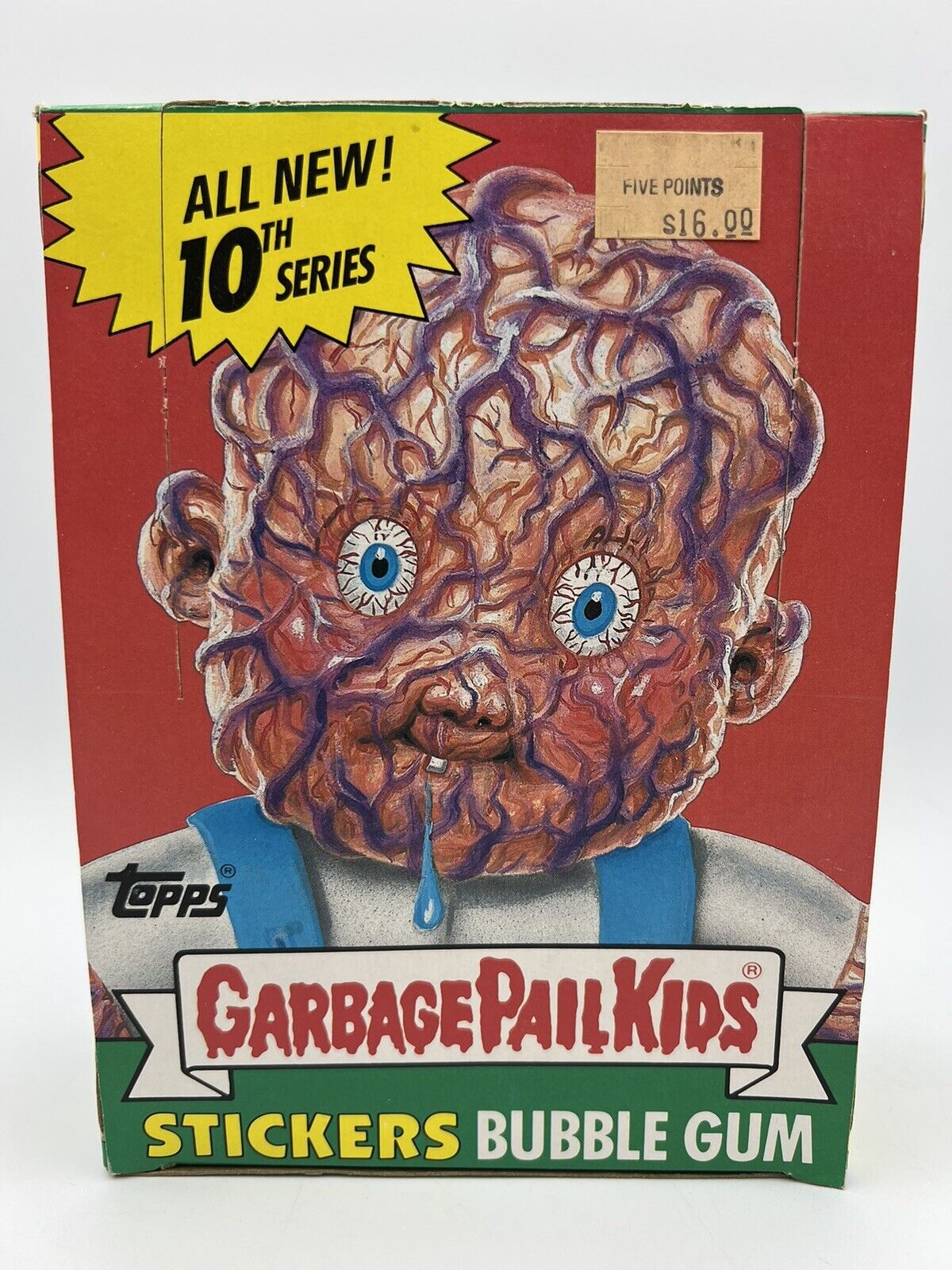 1987 Topps Garbage Pail Kids Original 10th Series 10 GPK 48 Wax Packs OS10 BOX