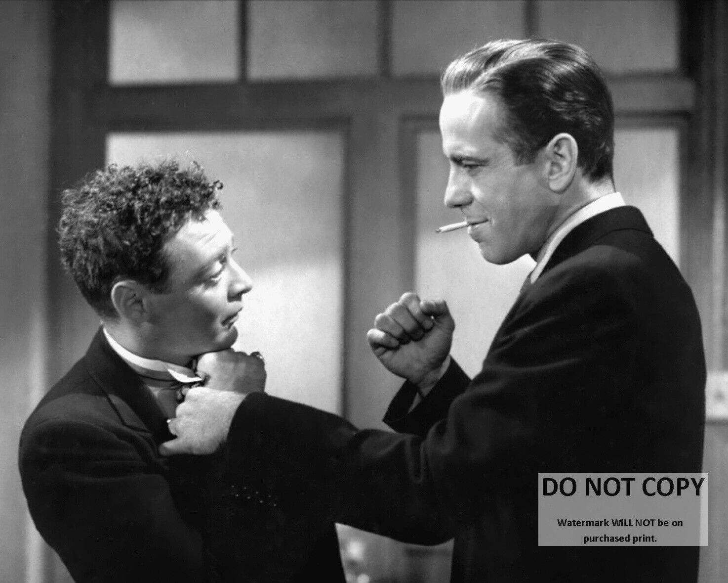 HUMPHREY BOGART AND PETER LORRE IN \
