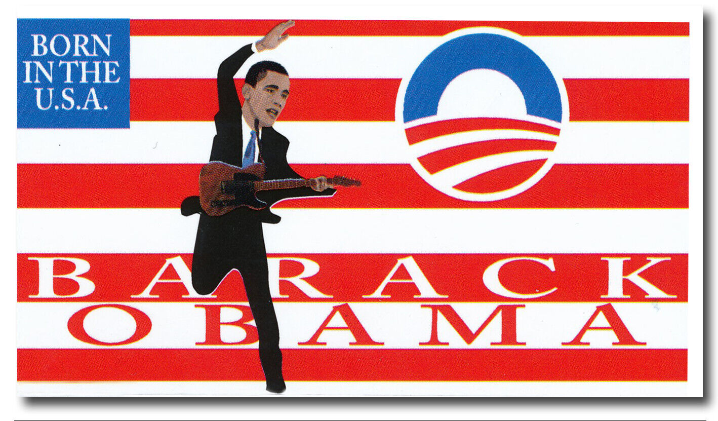 2-Pack Barack Obama Art 2 x 3 Refrigerator Magnets 44th President \
