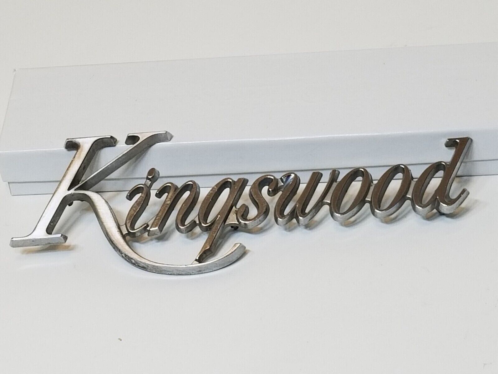 Vintage Chevrolet Chevy Kingswood Car Vehicle Emblem/Badge OEM 8737960