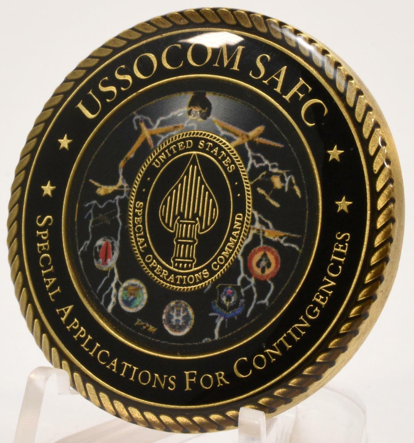 US SOCOM USSOCOM SAFC Challenge Coin 1.5\