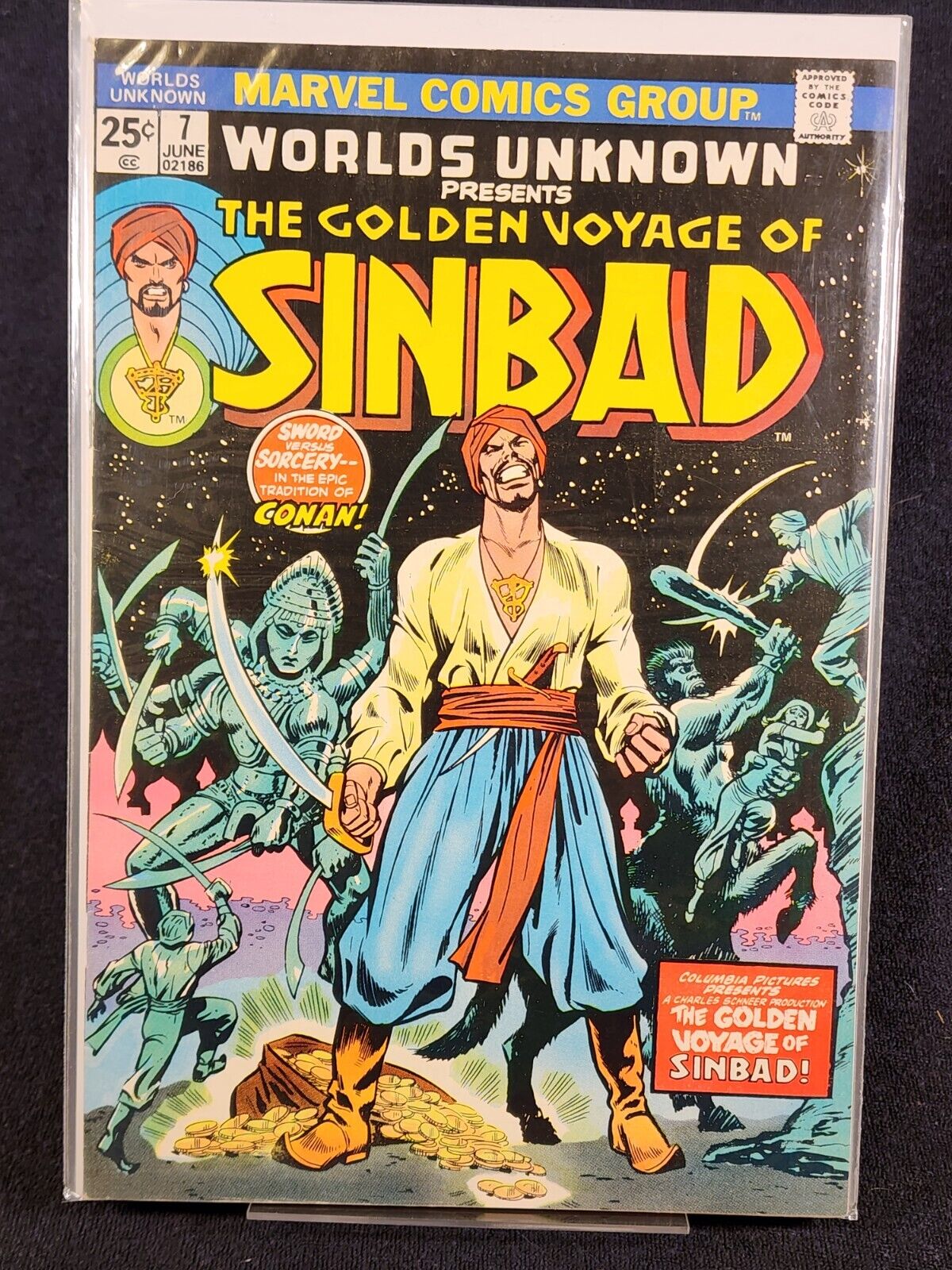 World's Unknown #7 The Golden Voyage Of Sonbad 8.0-8.5