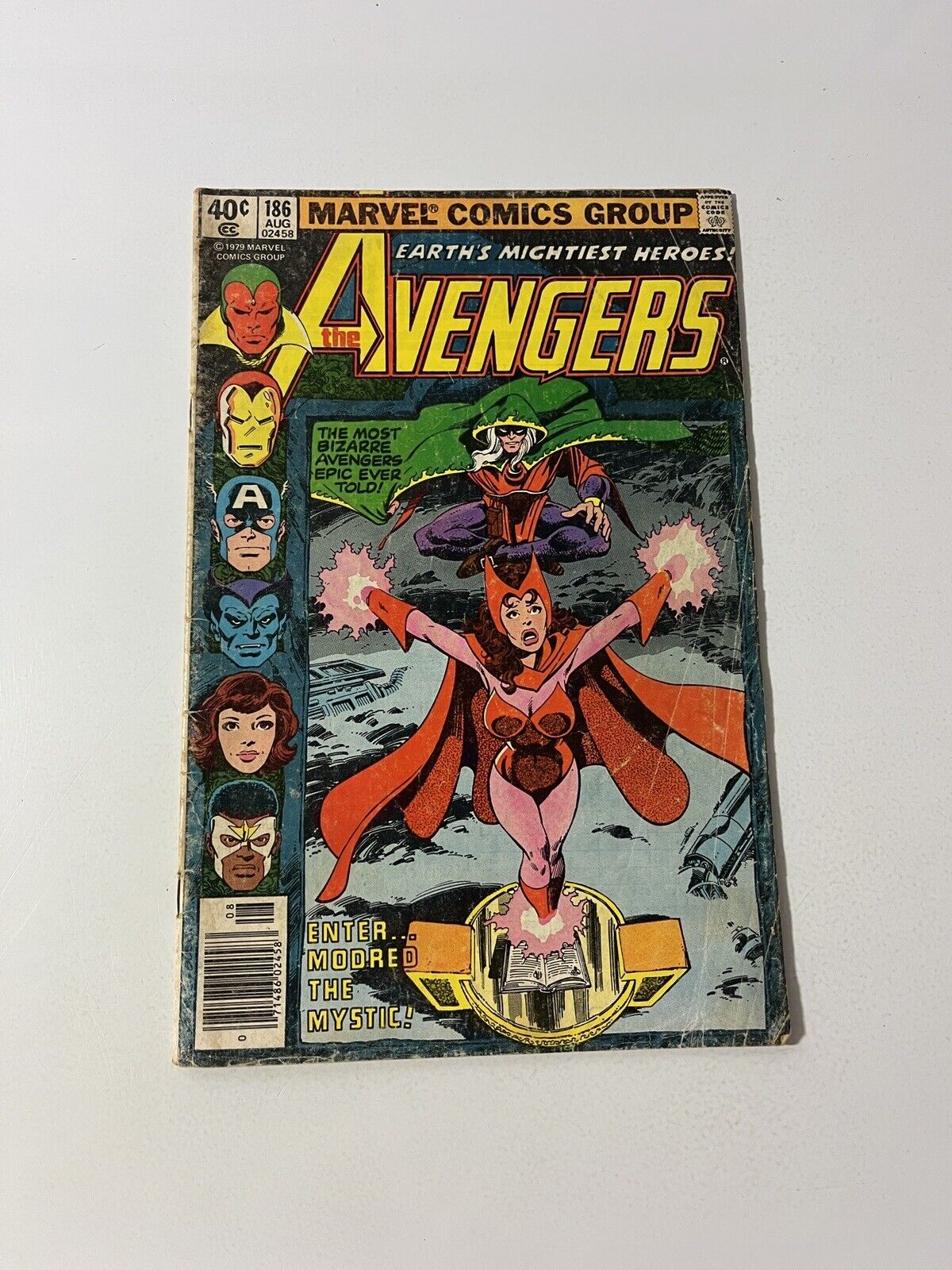 Avengers #186  1st Appearance of Chthon Marvel Comics 1979 Bronze Age