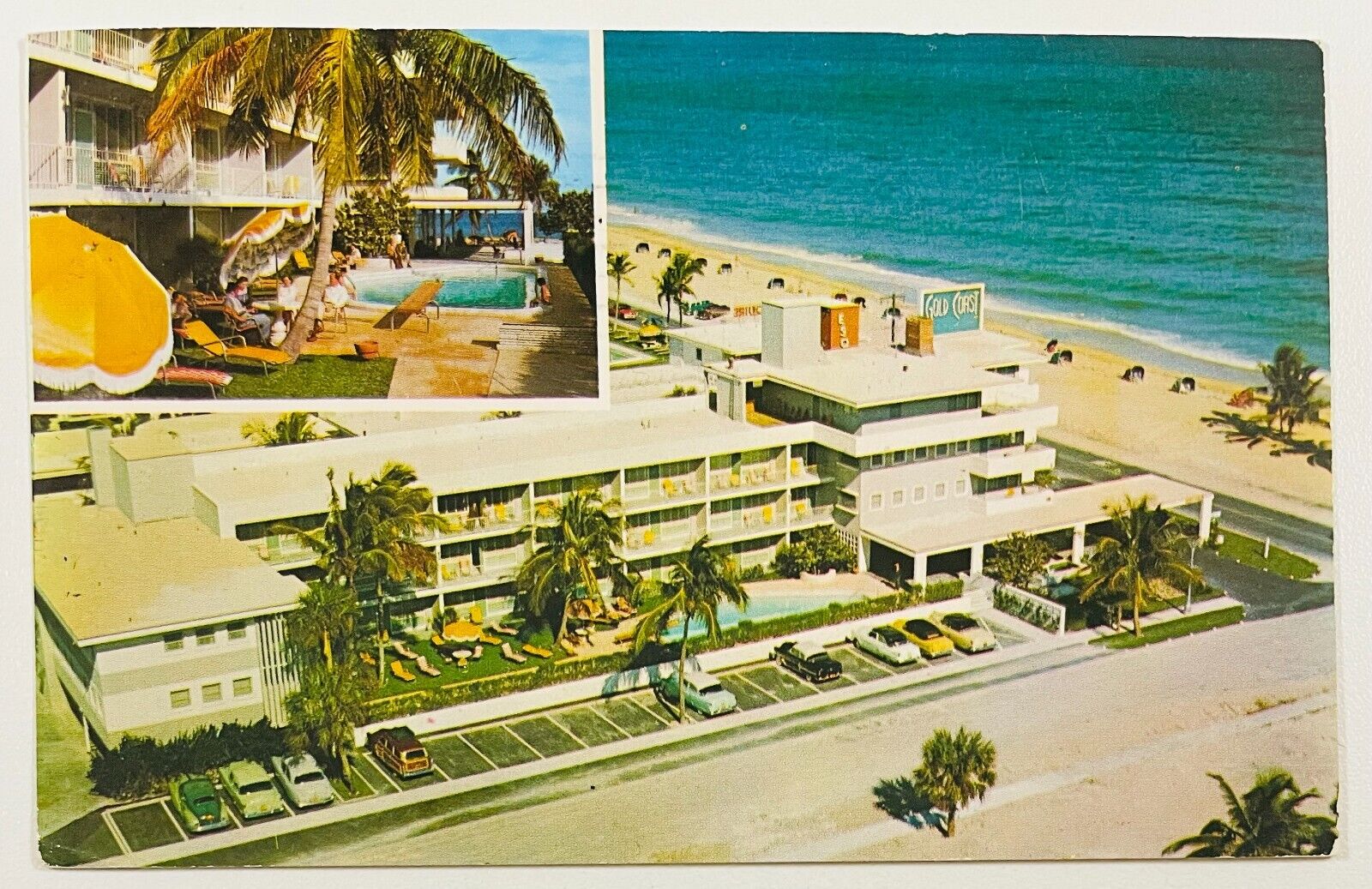 Ft. Lauderdale, FL/Gold Coast Apartments PM1958 VTG Postcard