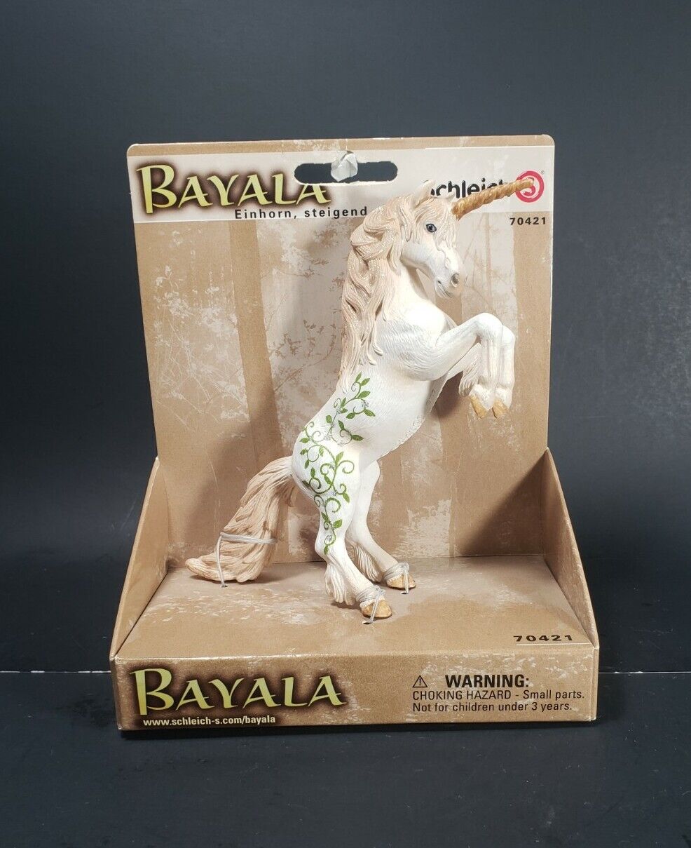 RARE SCHLEICH Bayala Rearing Ivy Unicorn 2009 RETIRED 70421 New in Box