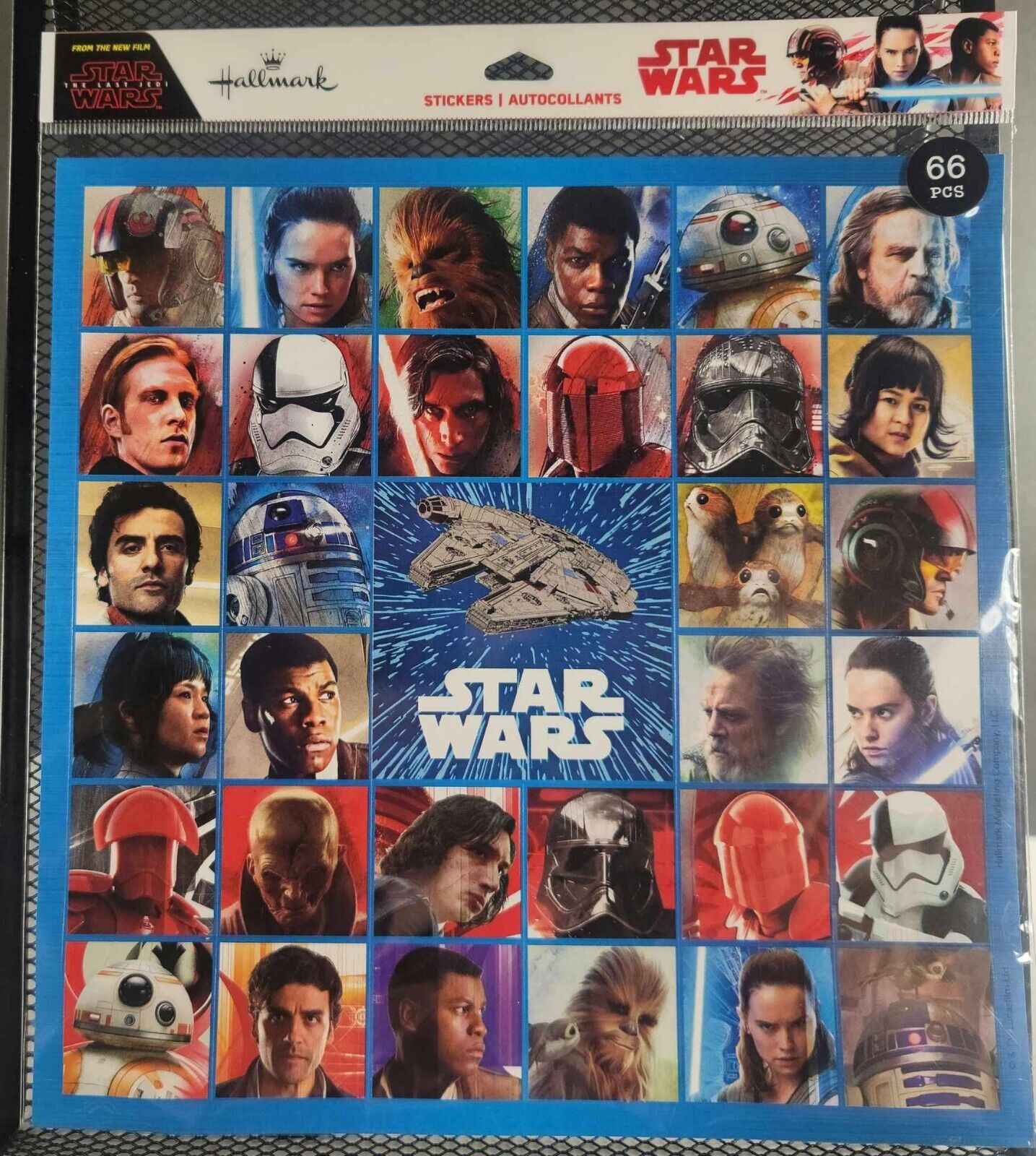 Star Wars Halmark Stickers Set