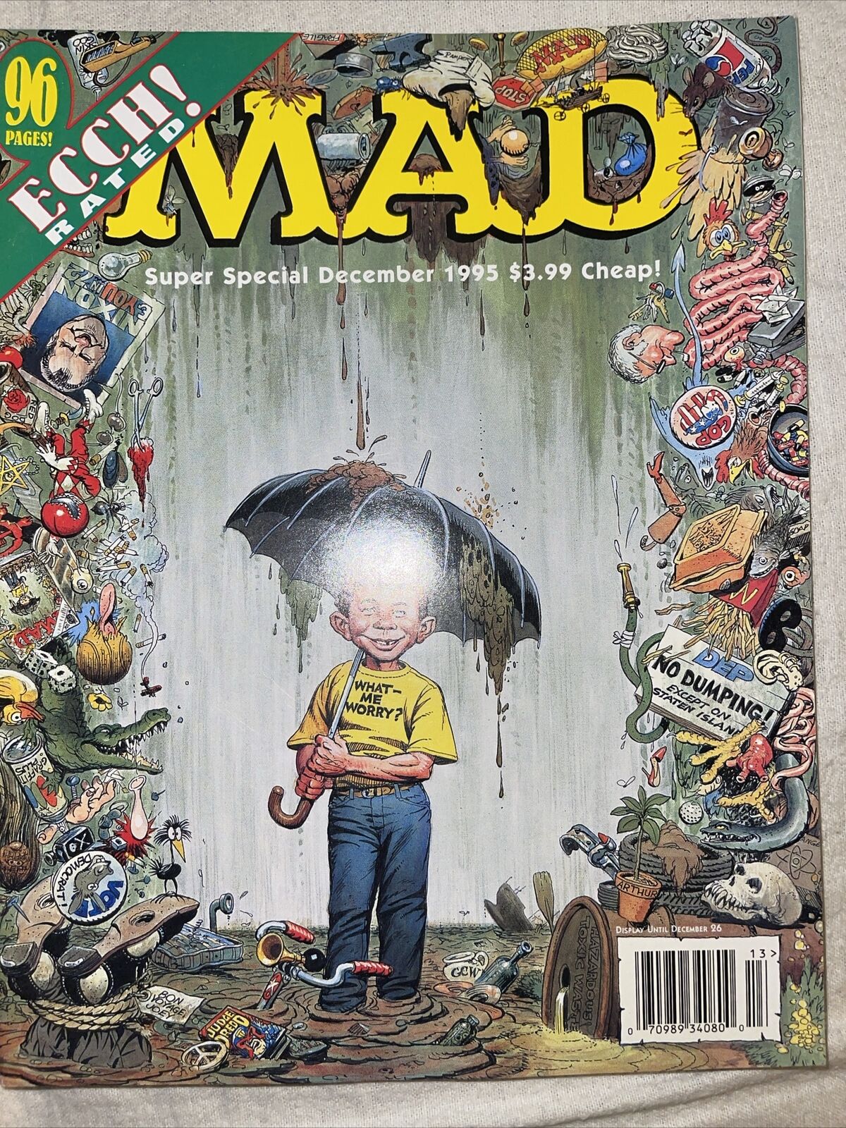 Mad Super Special 109 December 1995 ECCH Rated VG shipping included