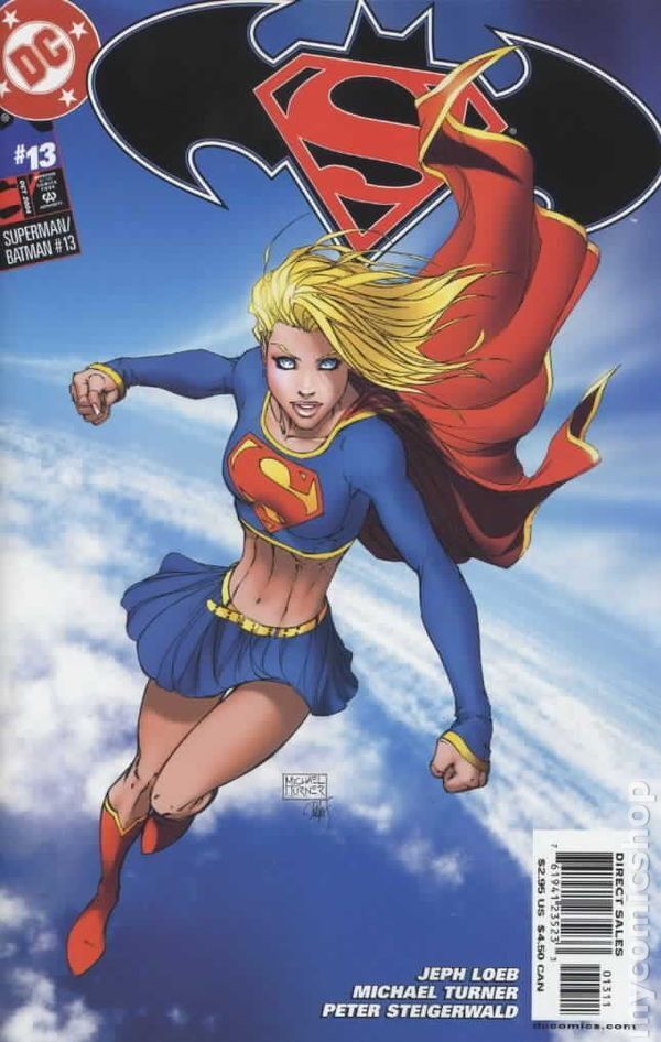 Superman Batman #13A Supergirl VF 2004 Stock Image