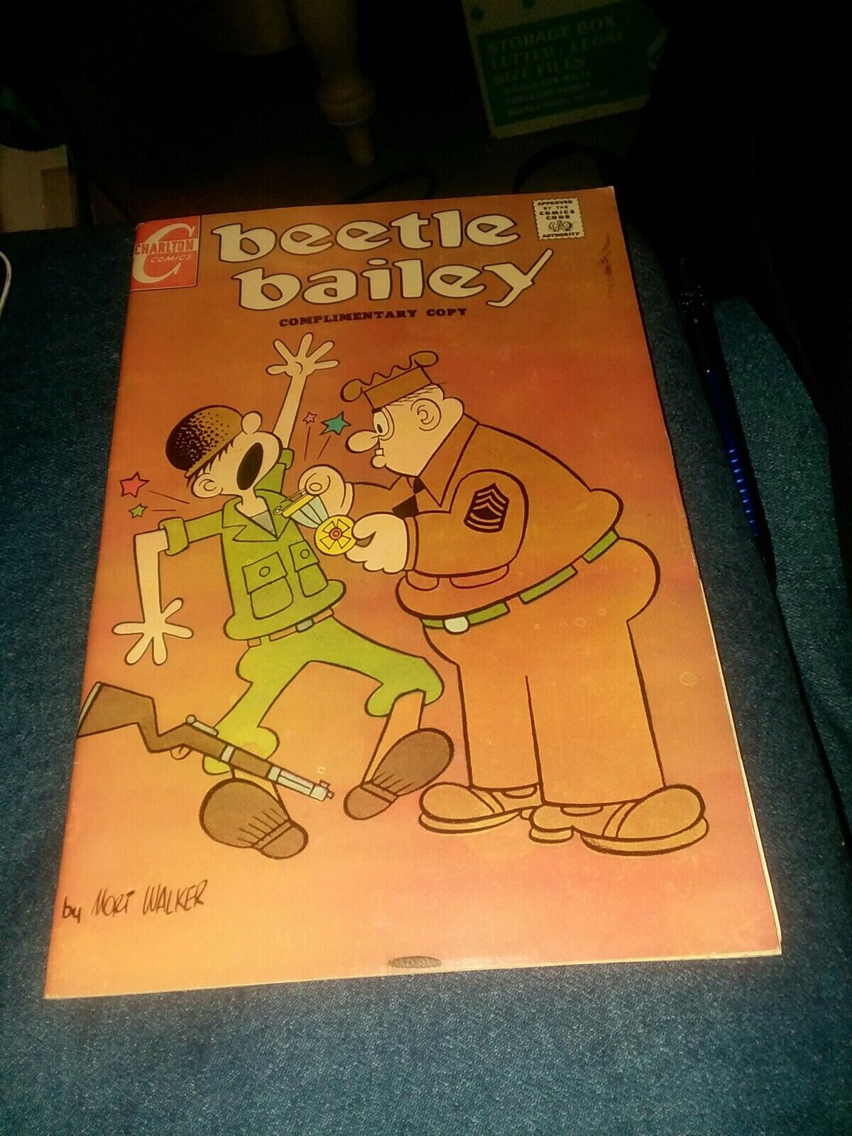 Charlton Comics Beetle Bailey #1 Complimentary Copy 1970 promotional variant