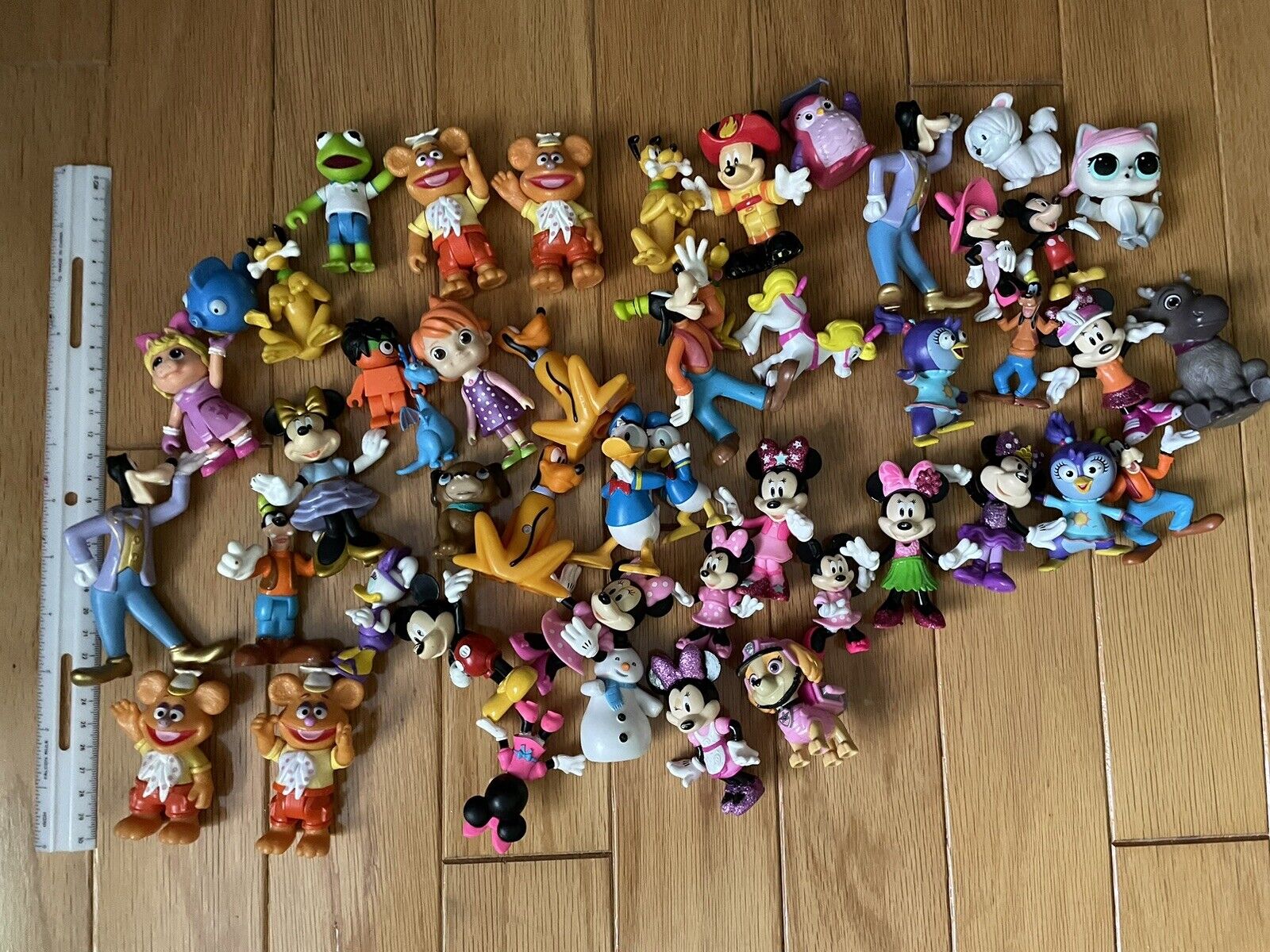 Lot of Figurines, Mostly Disney 