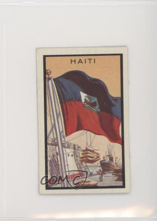 1963 Topps Midgee Flags Haiti #35 2p6