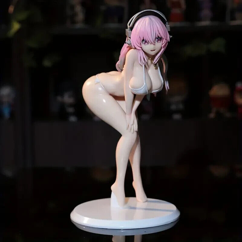 Hot Anime Swimsuit and Head Phones  Ver. PVC Figure Statue NEW