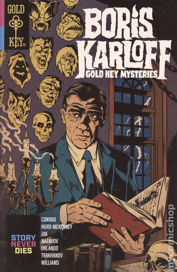 Boris Karloff's Gold Key Mysteries #1 NM 2023 Stock Image