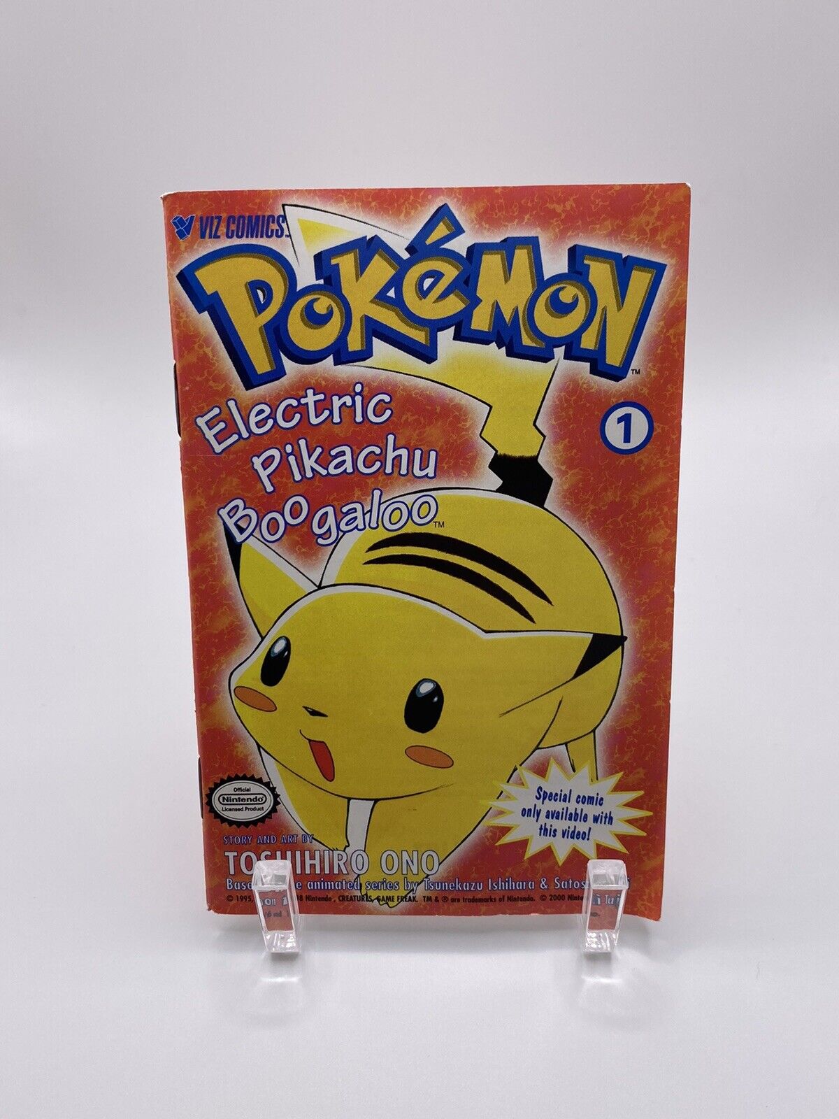 Pokemon Electric Pikachu Boogaloo Mini Viz Video Comic #1 Nintendo Near Mint