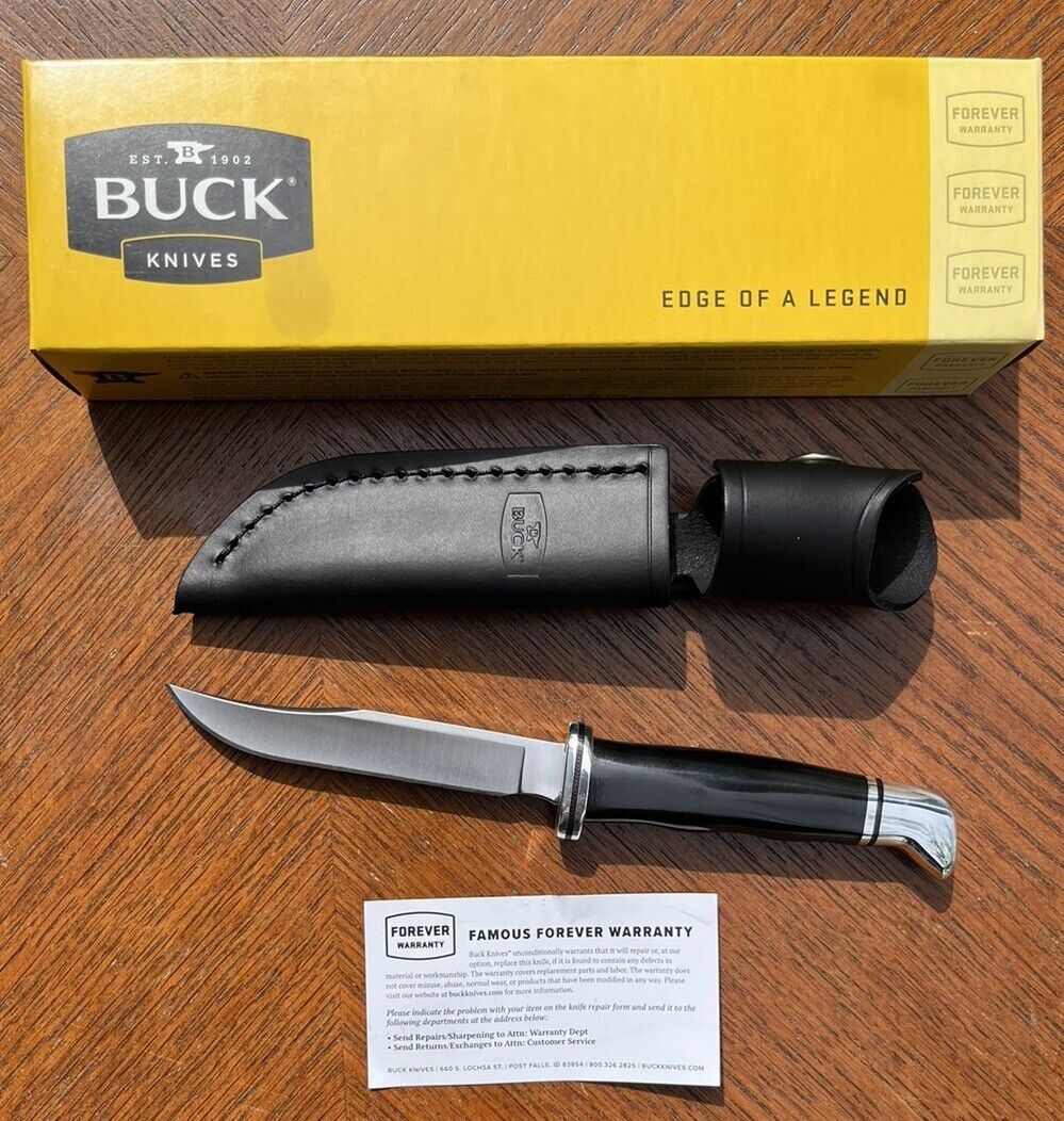BUCK KNIFE 102 WOODSMAN 7 3/4\