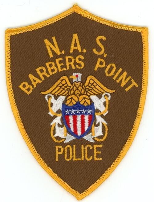 HAWAII HI MAUI NAS BARBERS POINT POLICE NICE SHOULDER PATCH SHERIFF