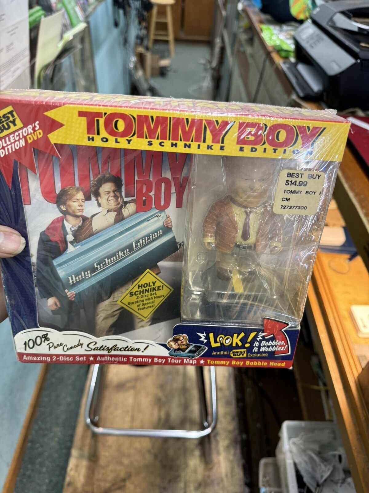 Tommy Boy Bobble Head and DVD Collector’s Edition Chris Farley