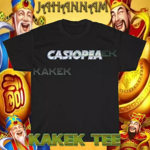 New Shirt Casiopea - Casiopea (1979) Classic Logo T-Shirt Funny Size S to 5XL