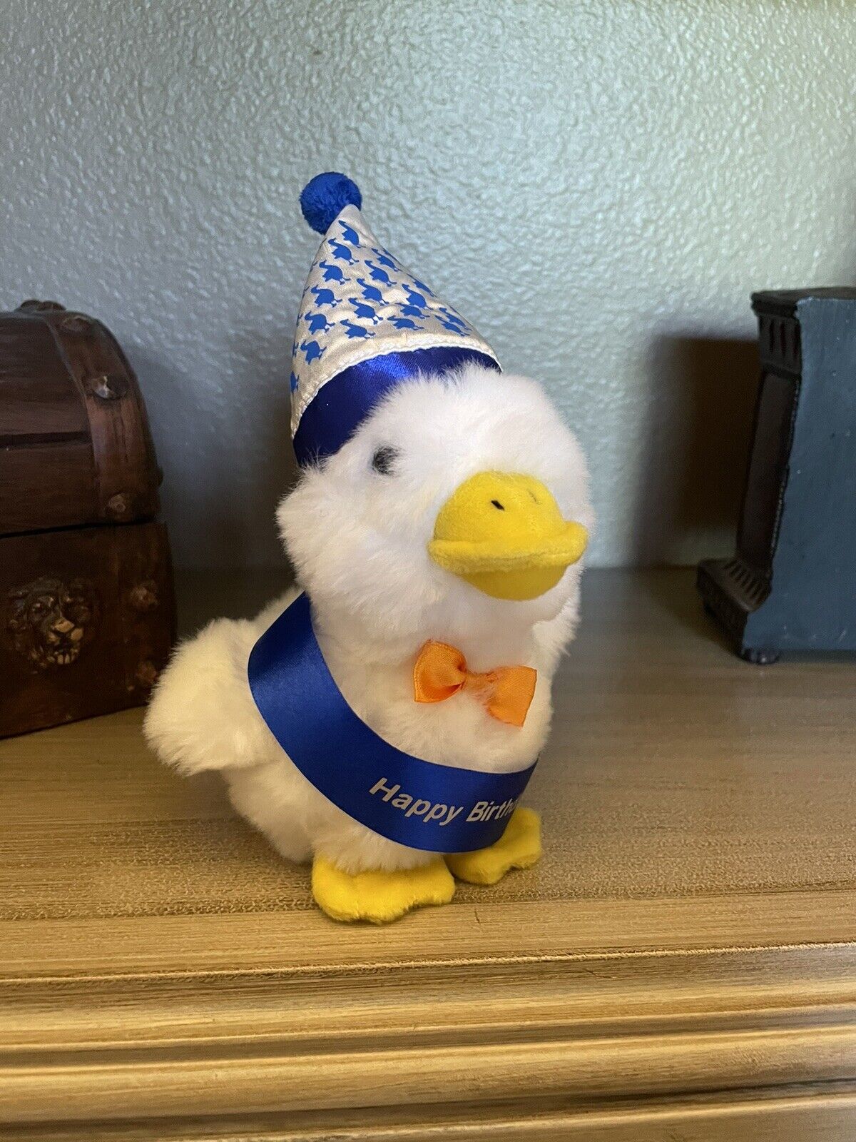 Vintage Aflac Happy Birthday Duck NWOT Perfect Gift Talking 