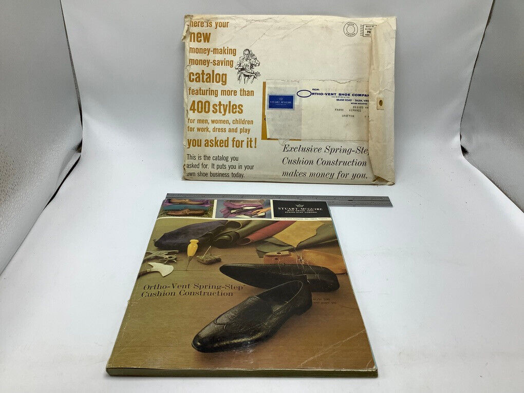 original Catalog: 1967 STUART McGUIRE ortho-vent spring-step cushion 196pgs SHOE