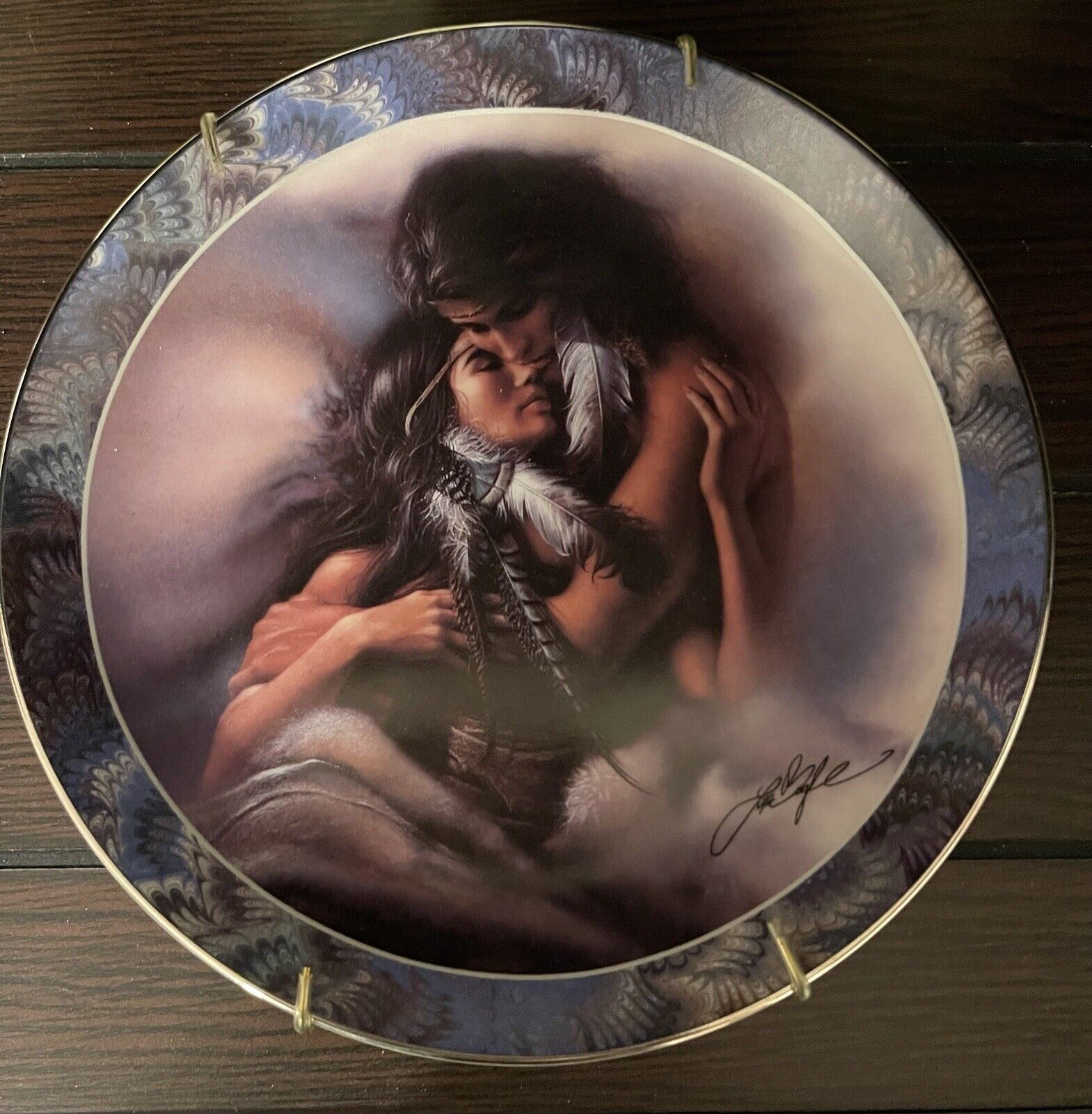collectors plate bradford” The Lovers”